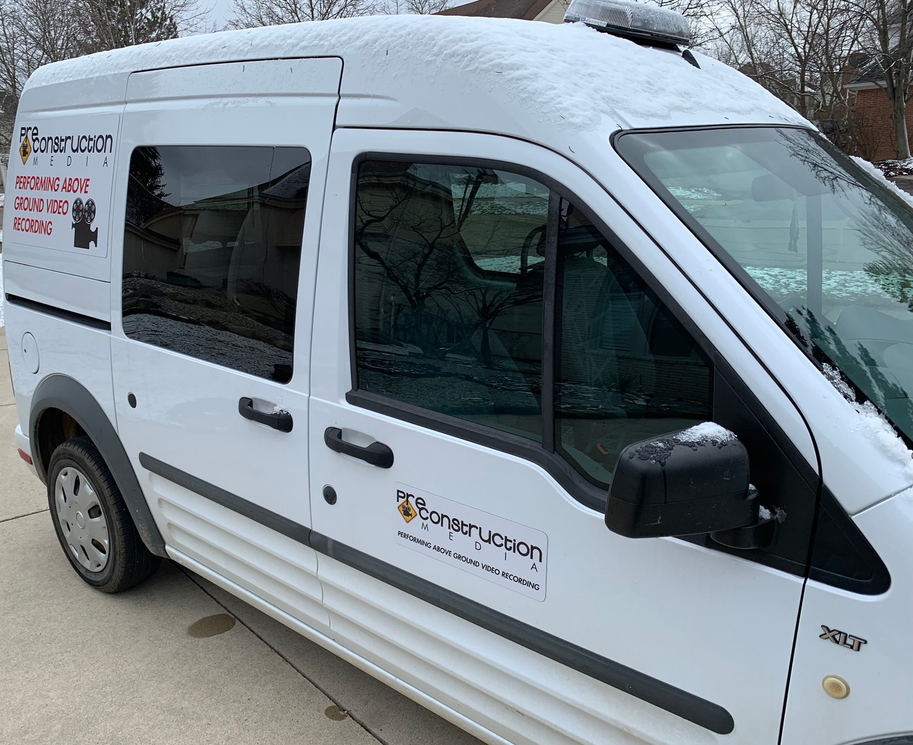 Pre-Construction Media field documentation vehicle